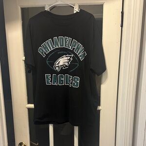 NFL Black and Green Philadelphia Eagles Short Sleeve Tee